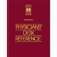 2004 Physicians' Desk Reference with PDR Electronic Library on CD-Rom