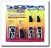 Rope Ratchet Tie Down Combo Pack (two 1/4 ratchets, one 3/8 Ratchet with three 12 Ropes and Hooks)