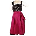 3-teiliges Damen Dirndl-Set Midi
