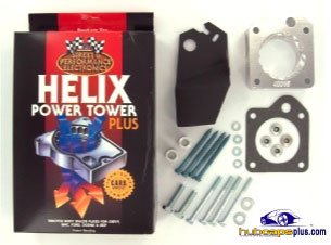 Street and Performance Electronics 40015 Helix Power Tower Plus Throttle Body Spacer 1990-1999 Ford 4.0L OHV