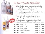 Marshall Pet Bi-Odor Ferret Waste Deodorizer