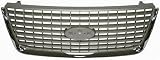 03-06 FORD EXPEDITION GRILLE SUV, Chrome/Painted-Silver, Eddie Bauer Model, Factory Installed (2003 ...