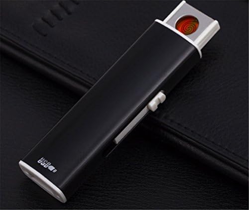 Electric Arc Lighter - Windproof Dual Arc Plasma Lighter - USB Rechargeable Dual Pulse Electronic Lighter - Flameless Plasma Beam Lighter