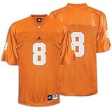 Tennessee Volunteers Adidas # 8 Youth Orange Football Jersey