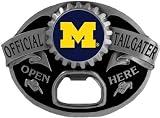 Michigan Wolverines Bottle Opener Tailgater Belt Buckle