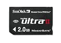 Sandisk 2GB Ultra II Memory Stick Pro Duo MSPD Card - Retail Pack