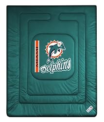 Miami Dolphins NFL "Locker Room Collection" Bed Comforter