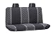 Diamond Tweed Compact Bench Seatcover