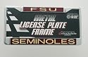 Florida State Seminoles License Plate Frame