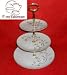 Noritake Andrea #5524 Hostess Tray 3 Tier