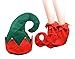 Fun Express Elf Shoes & Hat Set (3pc) for Christmas - Apparel Accessories - Costume Accessories - Costume Props - Christmas