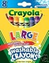 Crayons Large 8/Pkg-8/Pkg