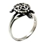 Turtle -Toe Sterling Silver Ring