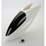 600N Painted Fiberglass Canopy, Plain Wht:600N,NP
