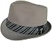 Fender Stratocaster Pinstripe Fret Board Guitar Hat Band Full Rock Fedora Cotton