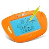 GENIUS Kids Designer Grafiktablett fur Kinder Arbeitsbereich 130x200 mm Auflosung 2.540 LPI mit Mal-Spiel und Lernsoftware fuer Kids