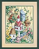  : Paint-by-Number, Birdhouse Garden