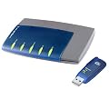 AVM BlueFRITZ! AP-X Starterpaket externes Bluetooth ISDN-Modem mit integr. Telefonanlage und Bluetooth USB-Dongle