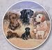 Rascals Become Legends Labrador Retriever Stone Auto Car Coaster (1)