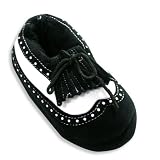 Private Label - Mens Golf Slipper, Black, White