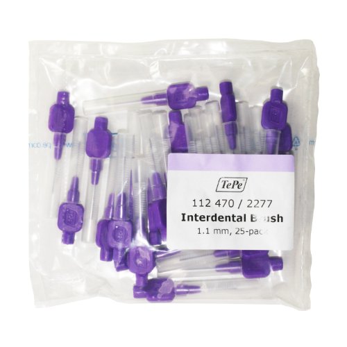 TePe Original Interdental Brushes (25 Pack) (1.10mm Purple)