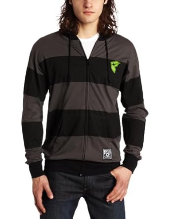 Famous Stars and Straps Men's Blocked Out Zip Up Hood Jersey Famous Stars and Straps Men's Blocked Out Zip Up Hood Jersey