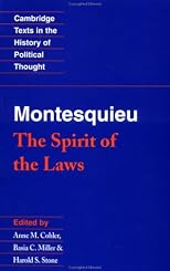 The spirit of the laws (The World's great books)