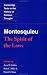 Montesquieu: The Spirit of the Laws (Cambridge Texts in the History of Political Thought)