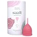 Saalt Menstrual Cup, Reusable Period Cup with Carry Bag