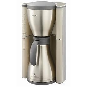 SANYO �R�[�q�[���[�J�[ (6�J�b�v�p�E�^��X�e�����X�|�b�g) �X�e�����X�S�[���h SAC-SP6(SN)