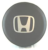 Honda H Logo on 27" Heavy Black Vinyl Tire Cover