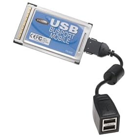 Belkin USB Busport Mobile PCMCIA Card Bus with 2-USB Ports