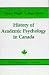 Books : History of Academic Psychology in Canada