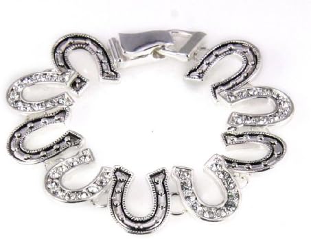 4030497 Horseshoe Bracelet Horse Shoe Equine Equestrian Cowgirl Cow Girl
