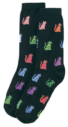Retro Cat Socks