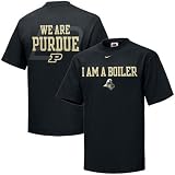 Nike Purdue Boilermakers Black I Am We Are T-shirt