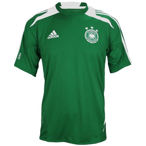 ADIDAS TRAININGS-TRIKOT DEUTSCHLAND DFB AWAY EM EURO 2012 GRÜN Gr. 8