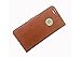 Wallet Flip Card Case for Your Iphone 6 Plus, Made with Luxury, Vegan Leather for the Animal Lover. Vintage Brown Color.