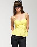 bebe Dotted Sweetheart Cami