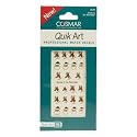 Cosmar Quik Art Professional Water Decals - Santa & His Reindeer