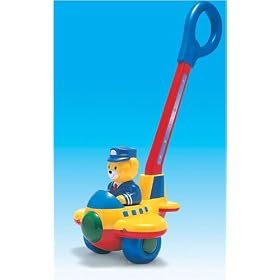 Push-Along Toy Airplane - Affordable Gift for Your Little One! Item #LMID-1160