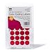 Charles Leonard Inc. Labels with Color Coding Dots, 0.75 Inch Diameter, Red, 1000 per Box (45130)