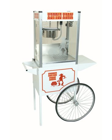 Paragon Kettle Korn 6 oz. Popcorn Popper w/ Cart