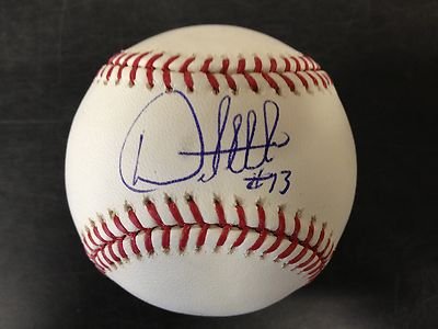 Autographed Orlando Hudson Ball - Major League LA Dodgers W COA - Autographed BaseballsB00COQ0LDO