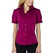Merona&reg; Short Sleeve Poplin Shirt - Berry
