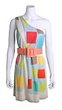 Alice + Olivia 'Nancy Ruched' One Shoulder Dress