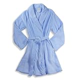 Capelli New York - Womens Fleece Robe, Baby Blue
