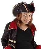 Lady Buccaneer Pirate Costume Hat - One Size Lady Buccaneer Pirate Costume Hat - One Size
