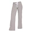 Heather Gray Low Rise Flared Comfortable girls and womens jersey louge pajama or sports pants.