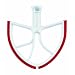New Metro Design Beater Blade for KitchenAid 6-Quart Bowl Lift Models, Red Blades